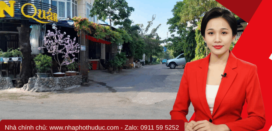 Bán nhà riêng Thủ Đức – Đường 23 – Hiệp Bình Chánh | 8*19- 13T