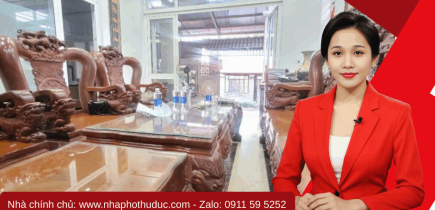 Bán Nhà Riêng Tại Thủ Đức Hiệp Bình Chánh chỉ 12 Tỷ